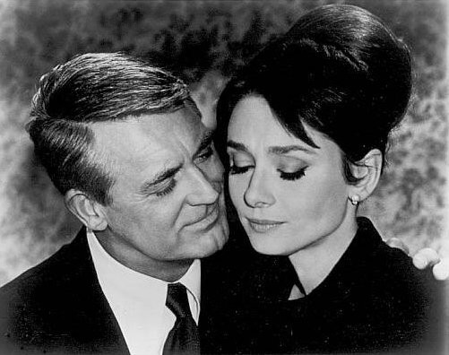 Cary Grant et Audrey Hepburn