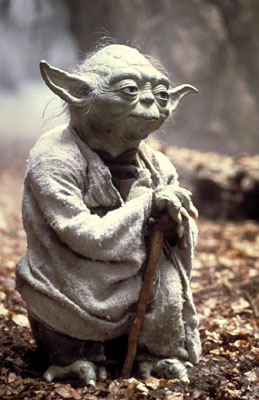 Yoda, le maître Jedi animé par Frank Oz