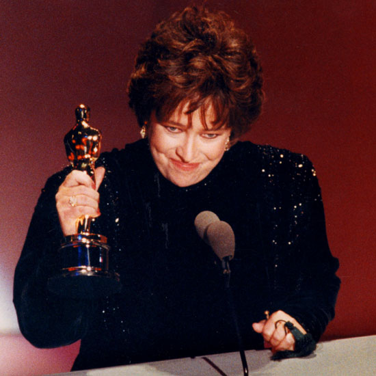 Kathy Bates et son Oscar