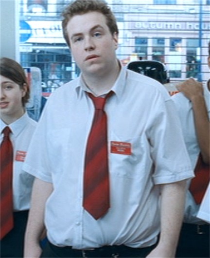 Rafe Spall dans Shaun of the dead