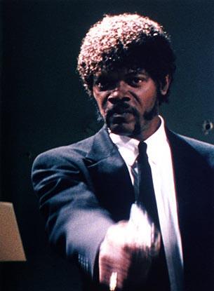 Samuel L. Jackson dans Pulp Fiction