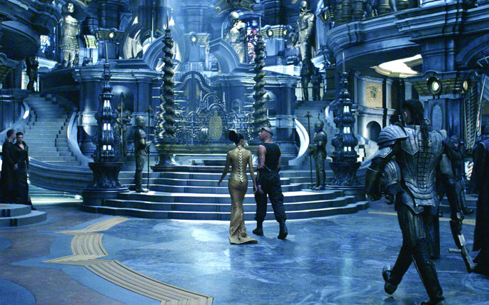 Thandie Newton et Vin Diesel dans Les Chroniques de Riddick