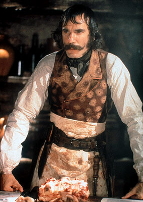 Daniel Day-Lewis dans Gangs of New-York de Martin Scorsese