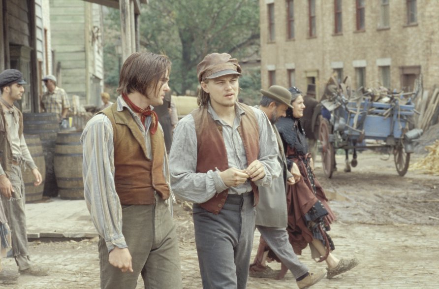 Leonardo Di Caprio et Henry Thomas dans Gangs of New-York, de Martin Scorsese