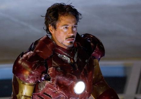 Robert Downey Jr dans Iron Man de Jon Favreau