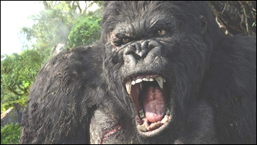 King Kong version Peter Jackson, le roi de la Jungle, c'est lui