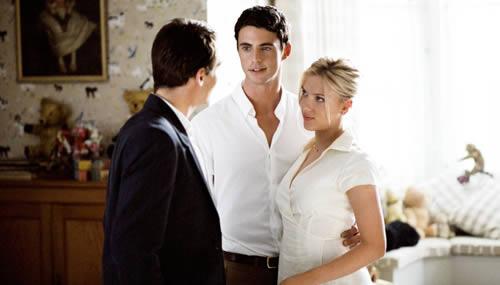 Jonathan Rhys Meyers, Matthew Goode et Scarlett Johansson dans Match Point