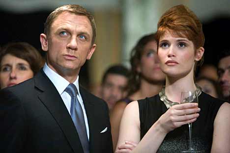 Daniel Craig et Gemma Arterton dans Quantum of Solace