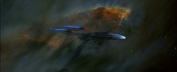 L'Enterprise-E dans Star Trek Premier Contact