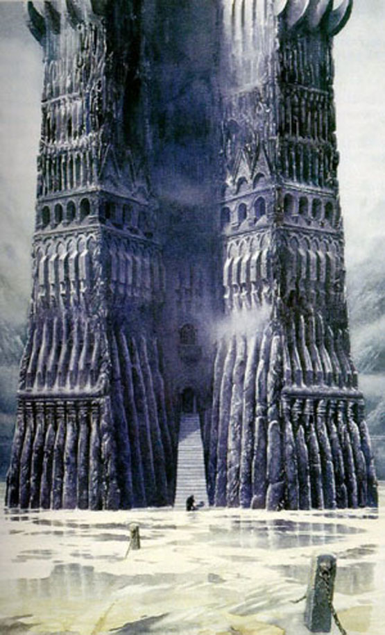 Isengard, par Alan Lee 