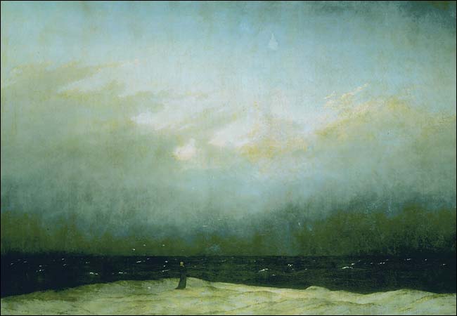 The Monk by the Sea, Caspar David Friedrich, 1808