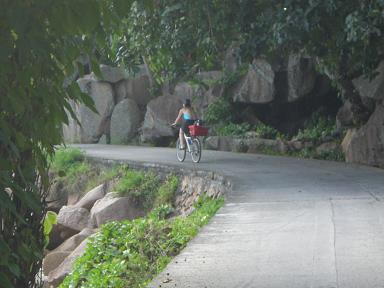 vélo à La Digue